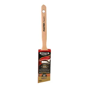 1-1/2 in. Semi Oval Angle Sash Paint Brush