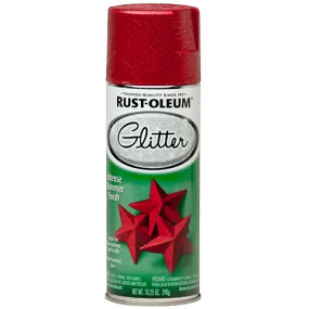 10.25 OZ Specialty Glitter Spray Paint - Red