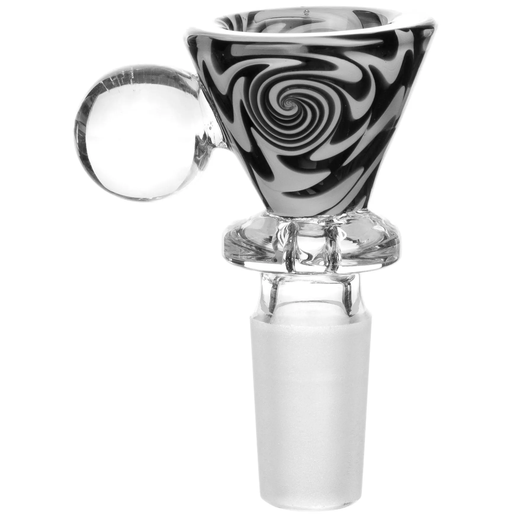 14mm Funnel Reversal Male Bowl with Marble