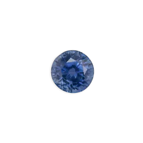 2.42ct Round Cut Blue Ceylon Sapphire SR226