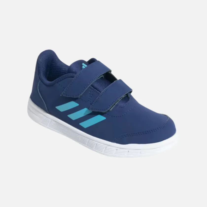 Adidas Fluidstreet 1.0 Kids Unisex Shoes (4-16Year) -Night Sky / Lucid Cyan