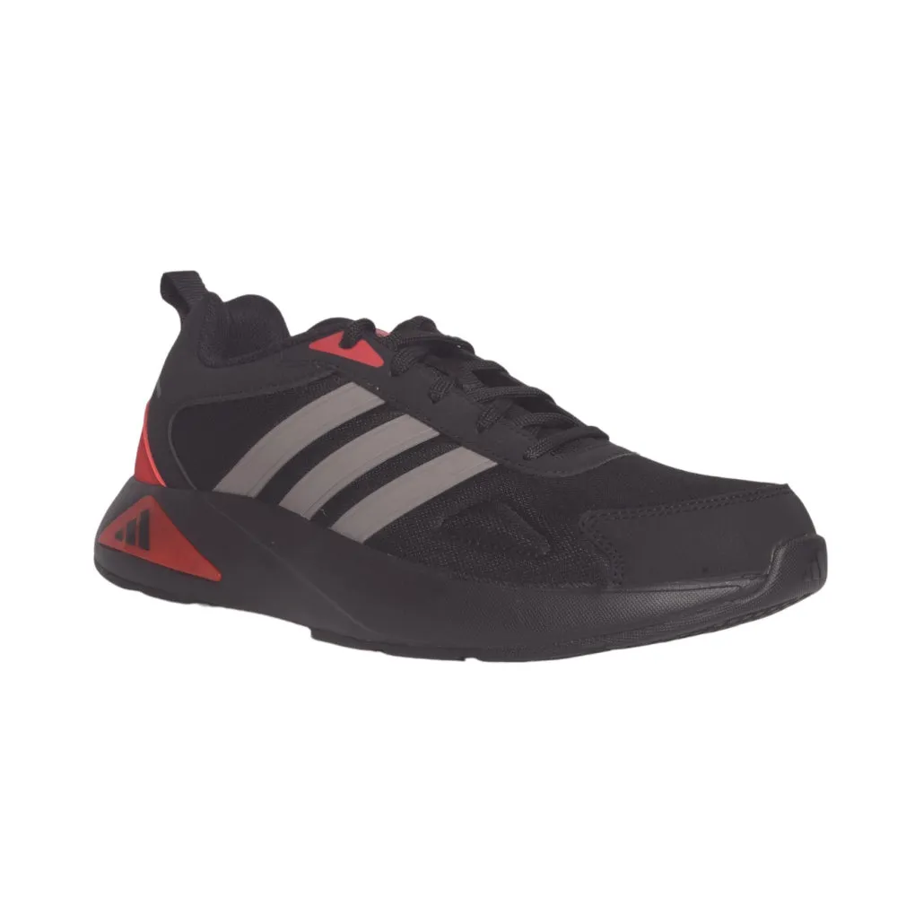 Adidas Men's Spdwin Running Shoe (Black/Grey/Red)