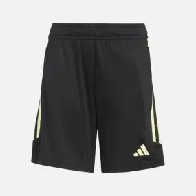 Adidas X Kids Unisex Training Shorts (7-16 Years) -Black / Pulse Lime