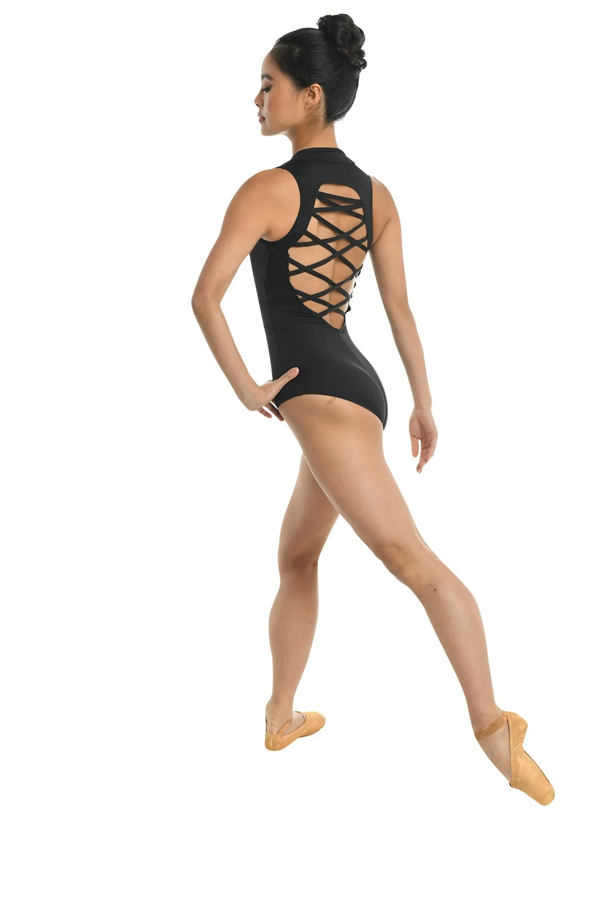 Adult Sloan Front Zip Scuba Leotard