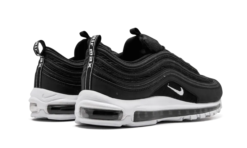 Air Max 97 Black White Swoosh