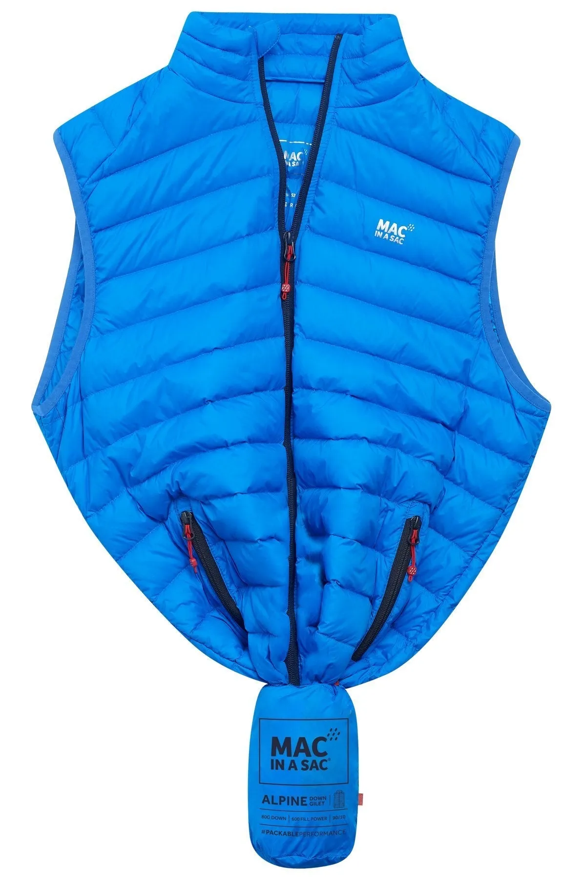 Alpine Mens Down Gilet - Royal