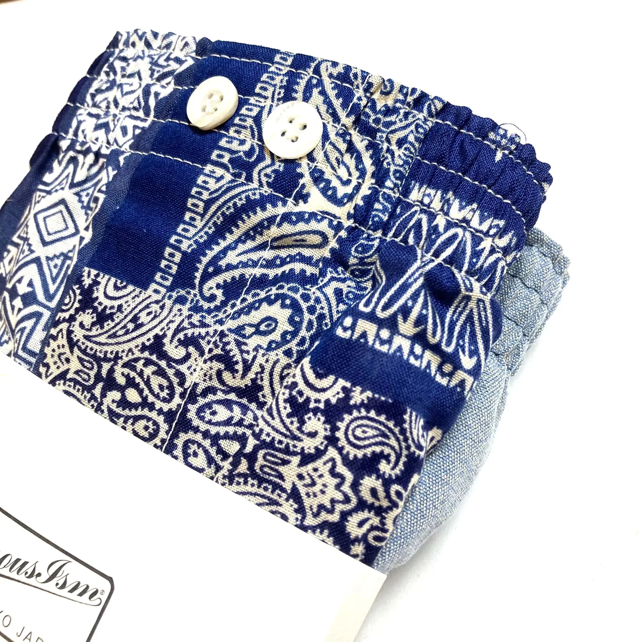 Anonymous Ism Blue Bandana and Solid Blue Boxer Set