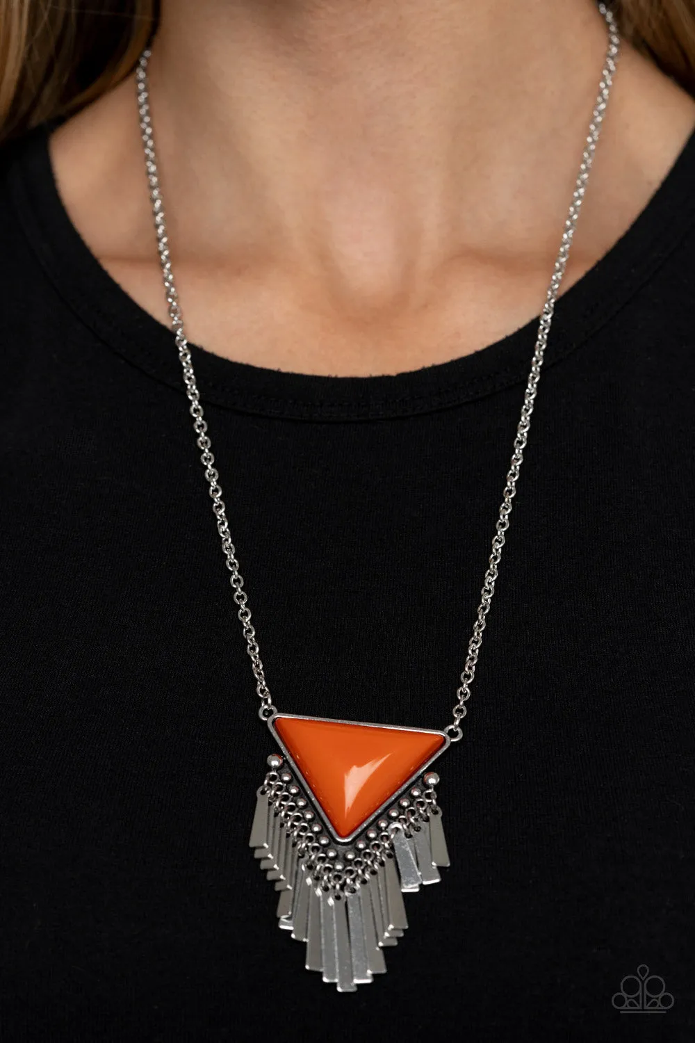 Badlands Bonanza Orange-Necklace