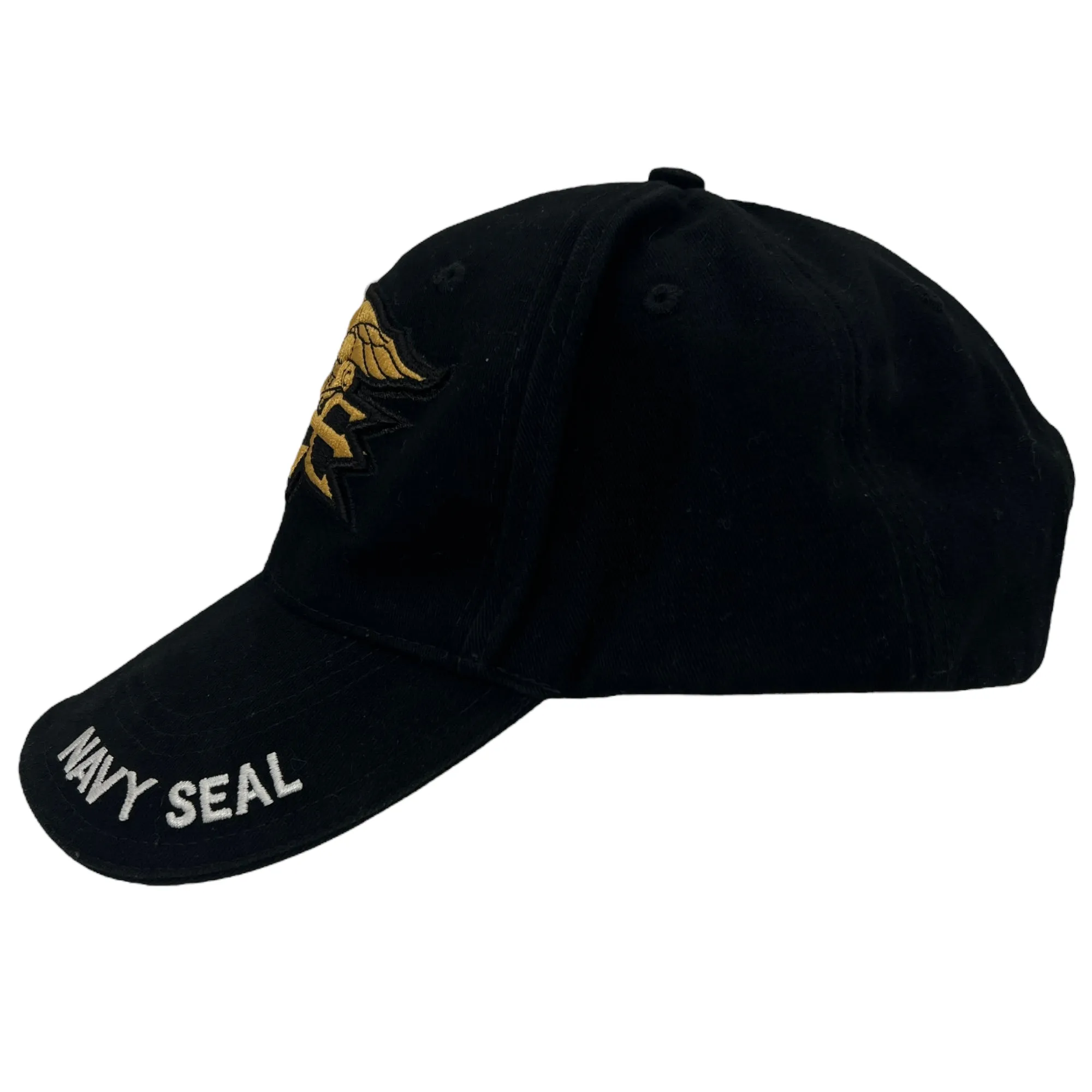 BASEBALL CAP Eagle Crest Official Navy Seal Team - Black & Gold