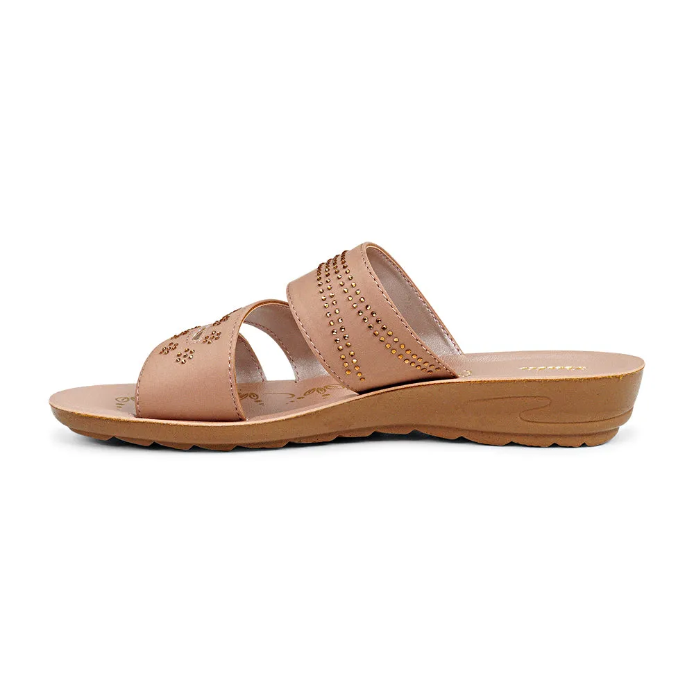 Bata RANCE Slip-On Basic Flat Sandal for Women