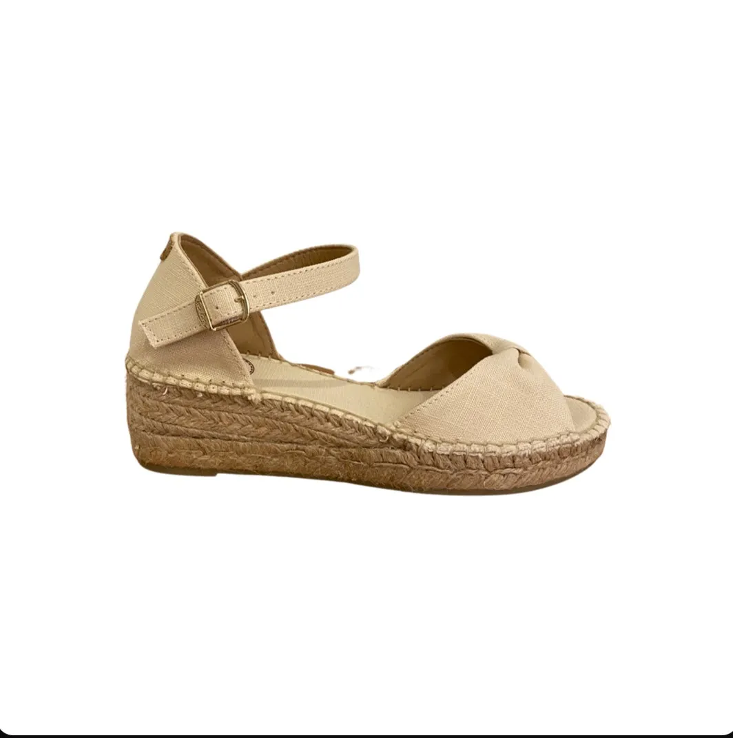 Bilma Ecru Espadrille