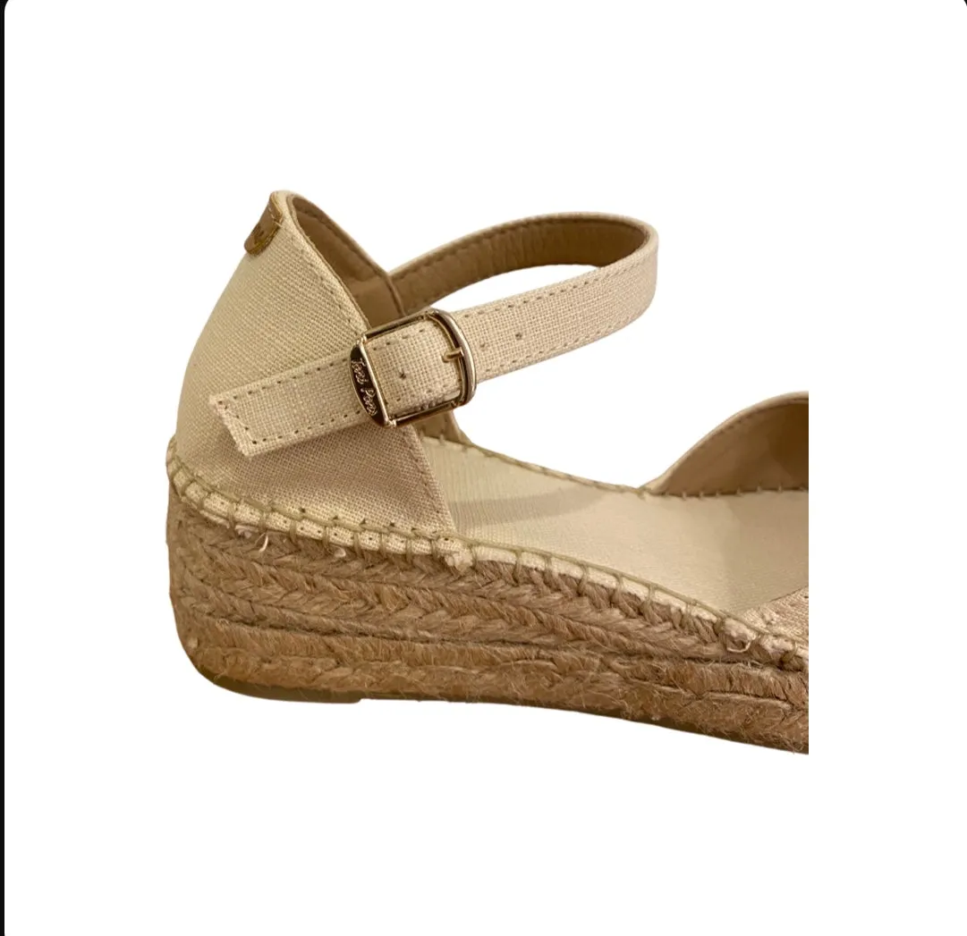 Bilma Ecru Espadrille