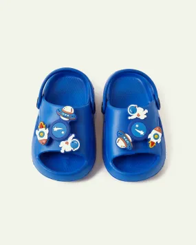 Blue Space Sandals