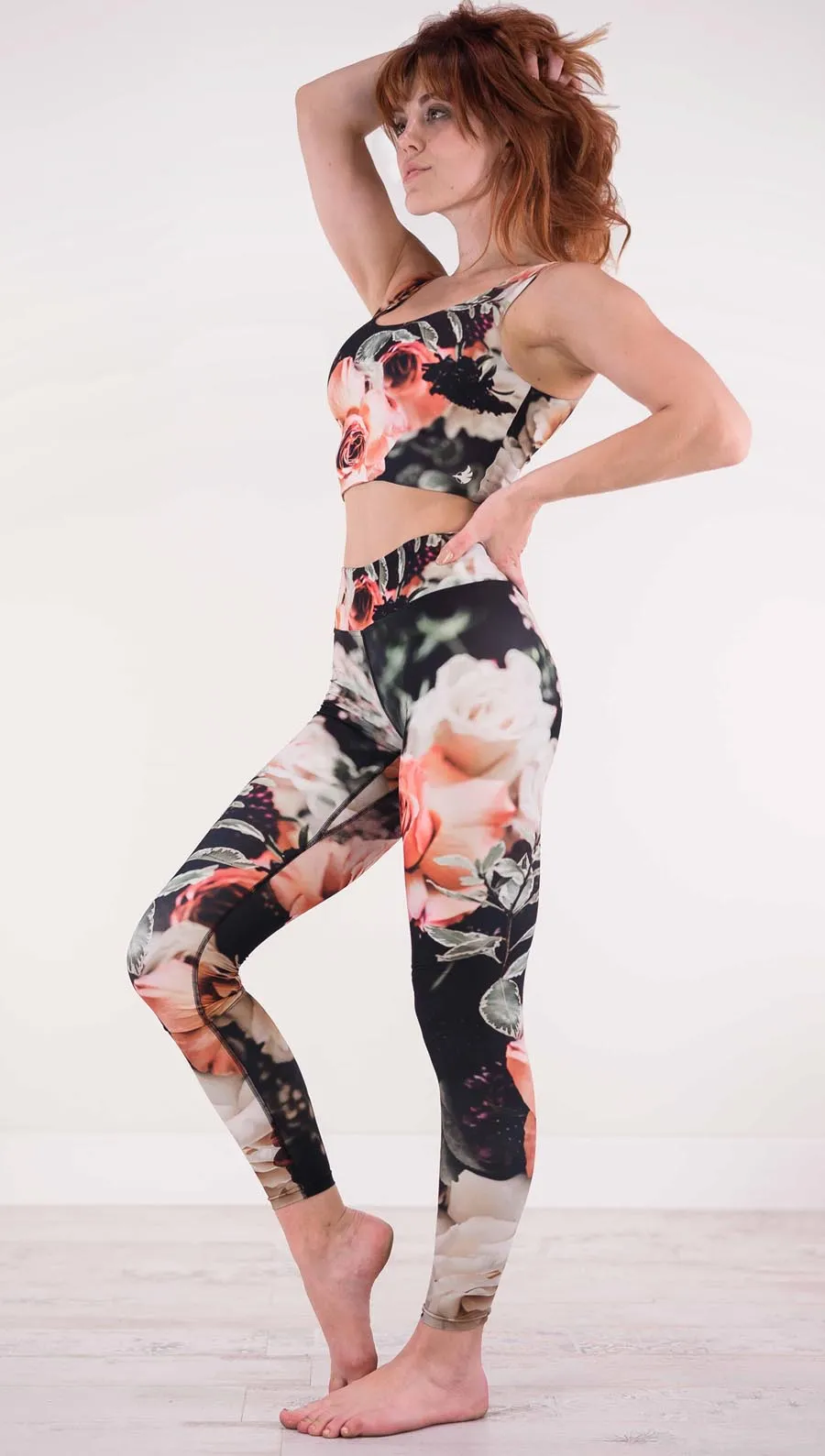 Bodacious Bouquet - Full Length Triathlon Leggings