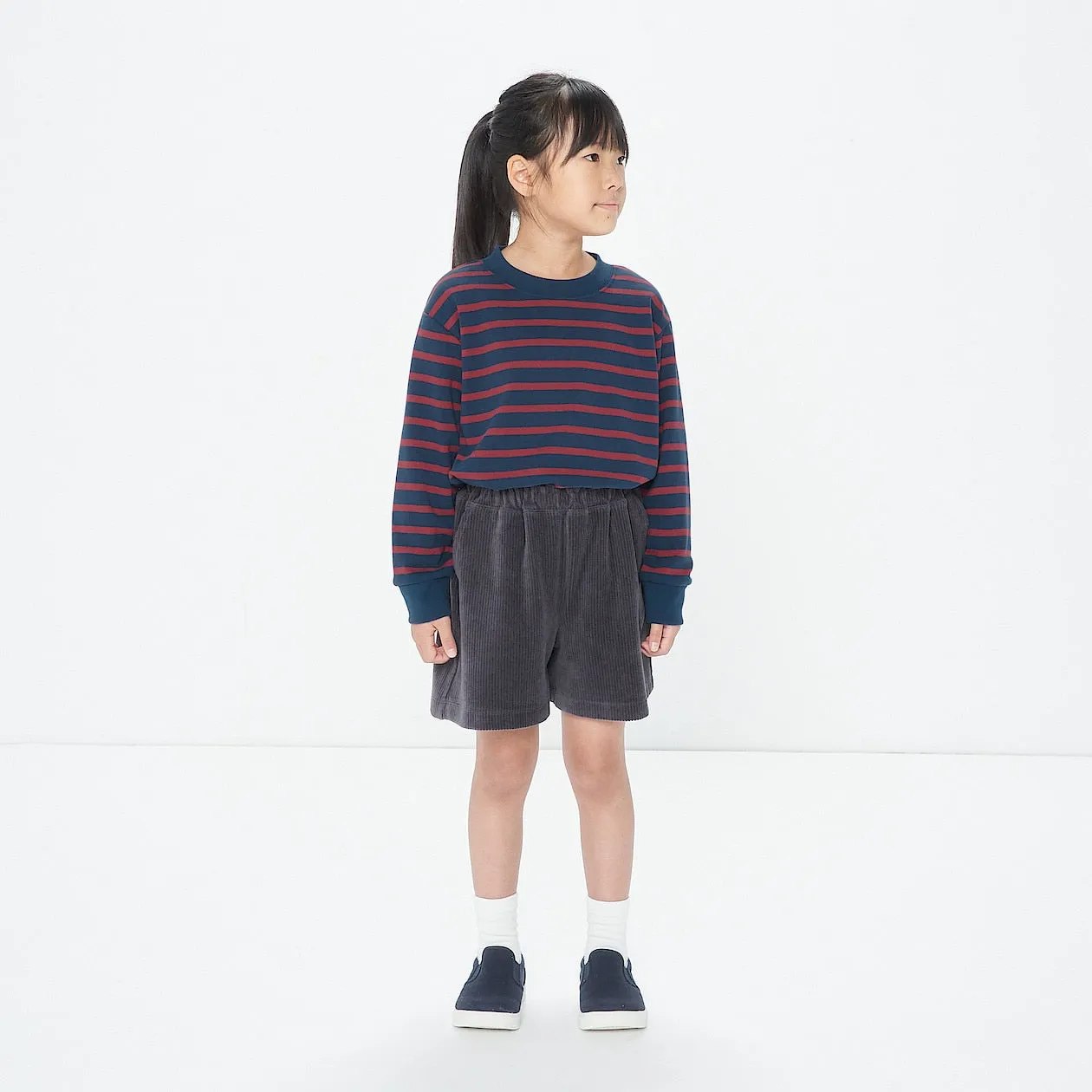 Brushed Interlock Long Sleeve T-Shirt (5-14Y)