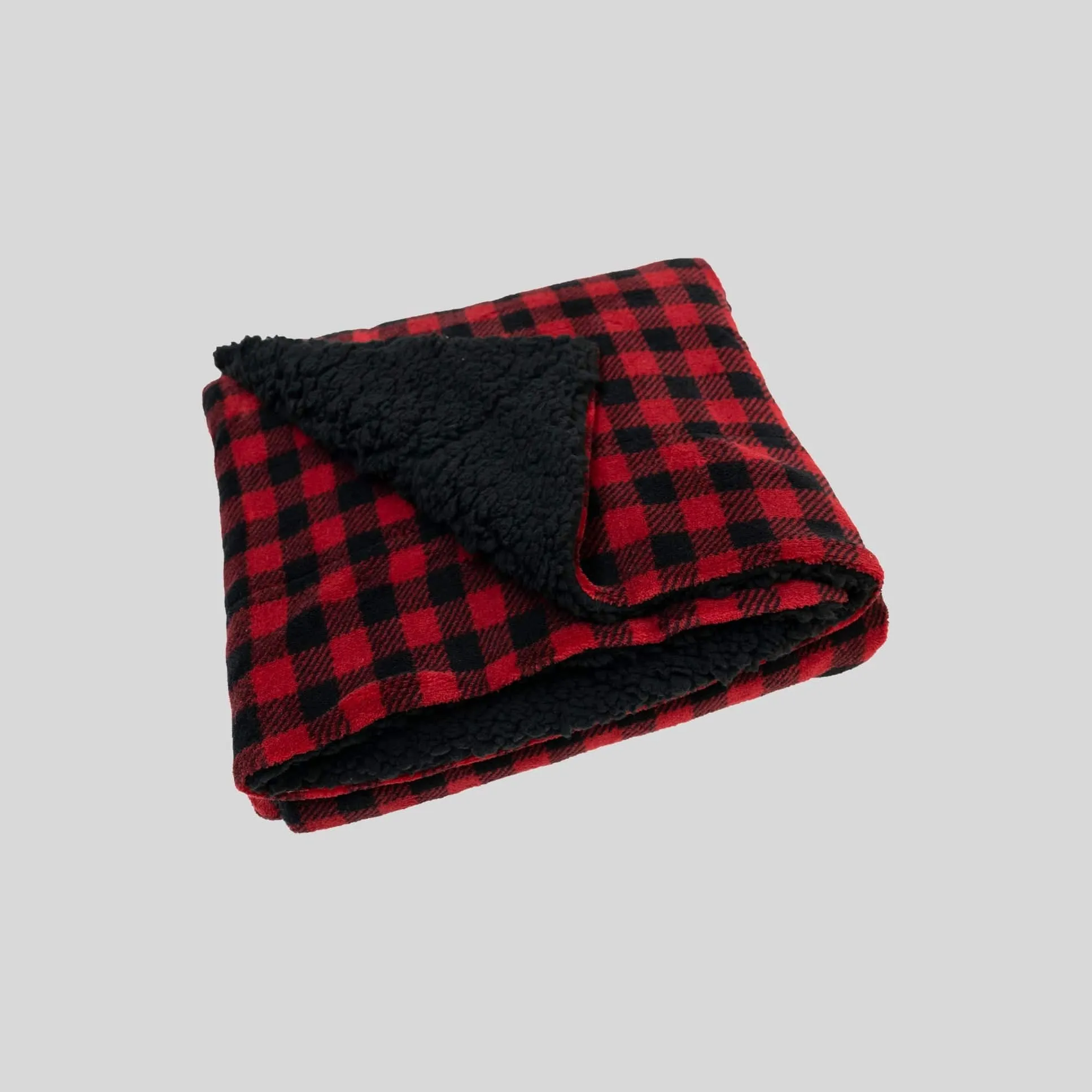 Buffalo Plaid Fleece Blanket (SALE)