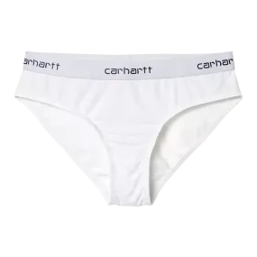 Carhartt WIP Women's Script Brief - White