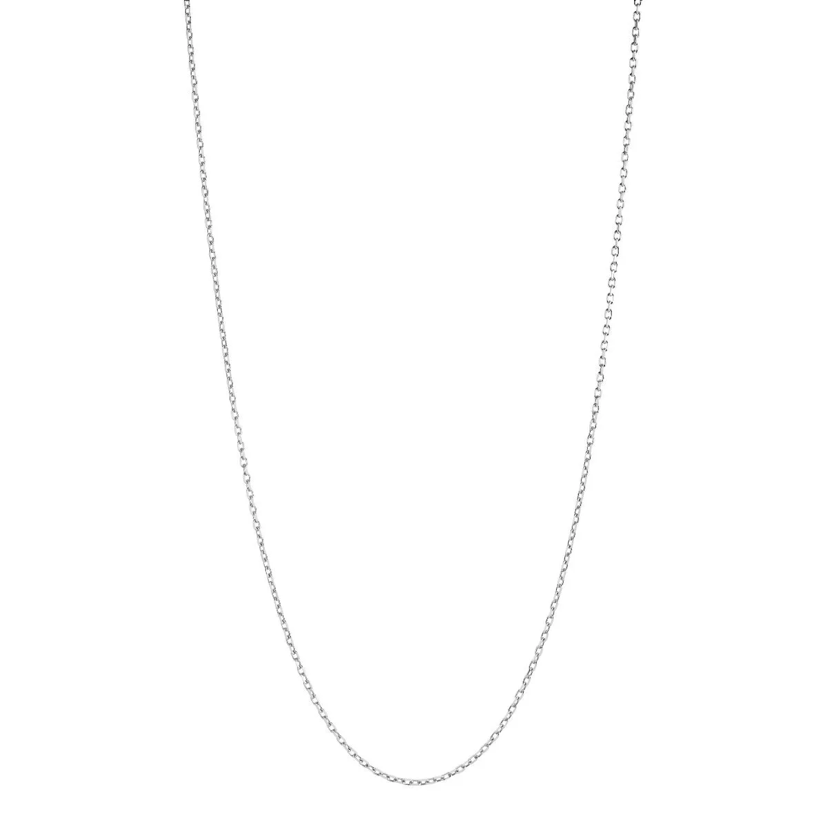 Chain 50 Necklace Adjustable, Silver