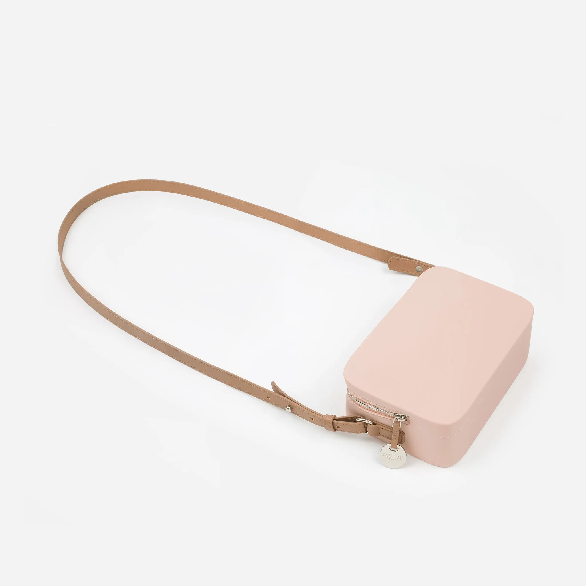 Chelsea silicone crossbody bag - Blush