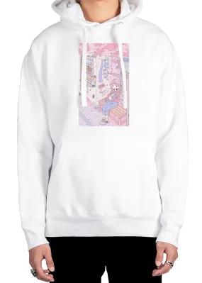 Cherry Blossom Rain Hoodie