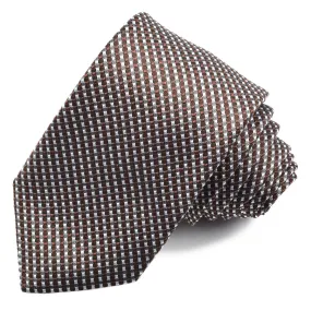 Christian Paul by Sidonios Silk Woven Jacquard Micro Neat Neck Tie G30512