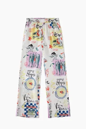 Closed Winona Silk Pant - Multi