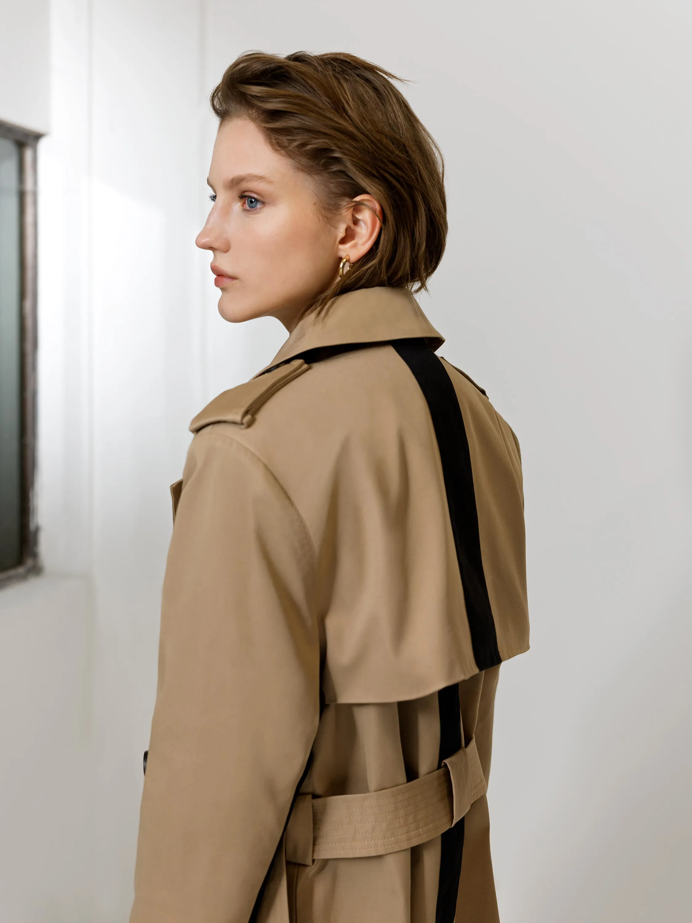 Coco Twill Trench Coat