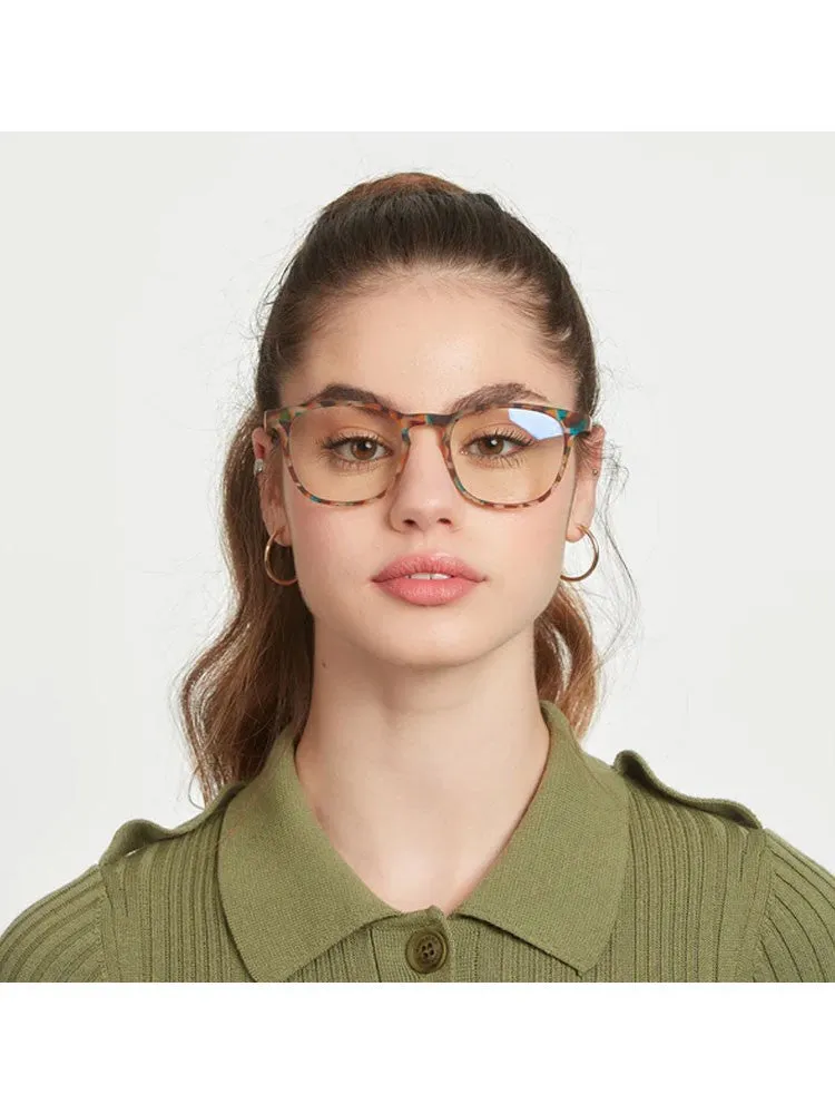 Dalston Blue Light Glasses - Light Tortoise