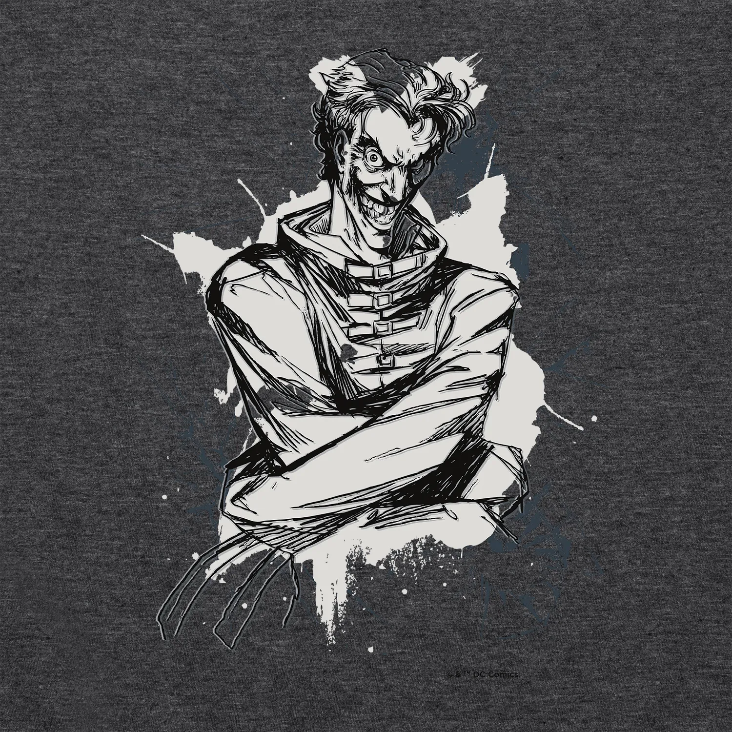 DC Comics - Batman Asylum Joker Tee