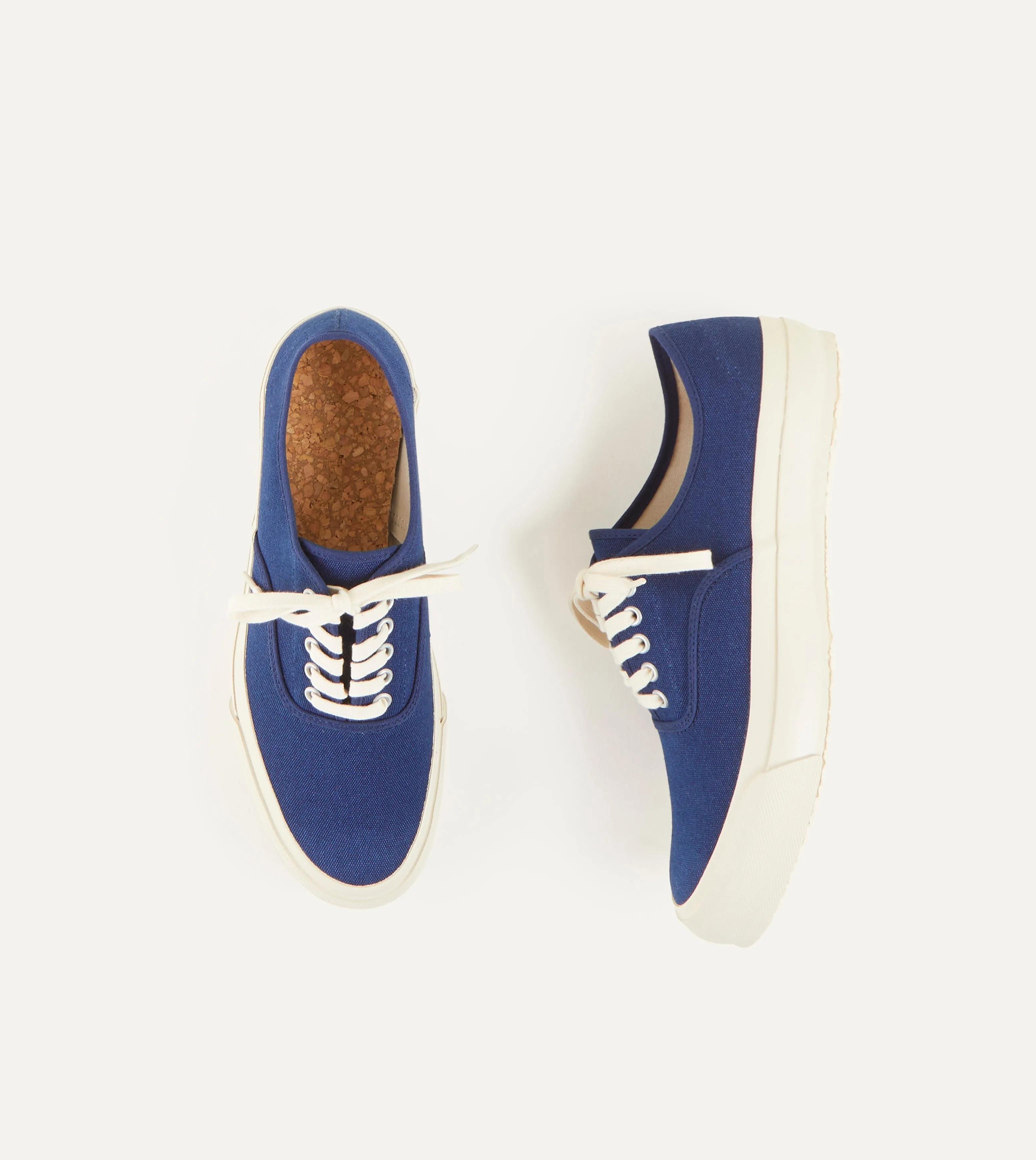 Doek Indigo Canvas Oxford Trainers