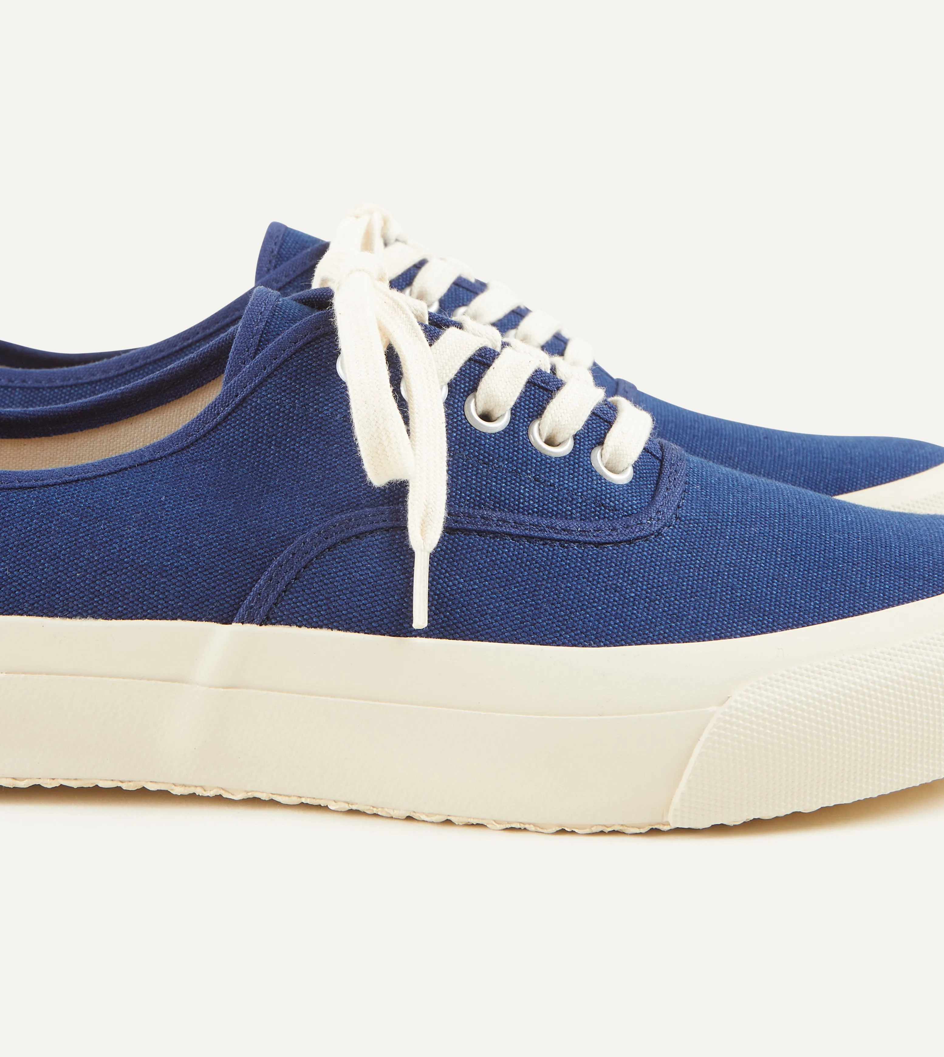 Doek Indigo Canvas Oxford Trainers