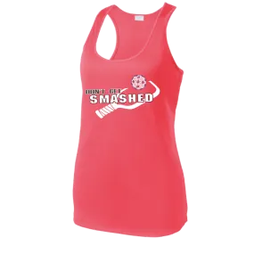 Don't Get Smashed (Patriotic Stars) | Women’s Racerback Tank | 100% Polyester