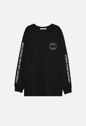 Fire Relief LS Tee / Black