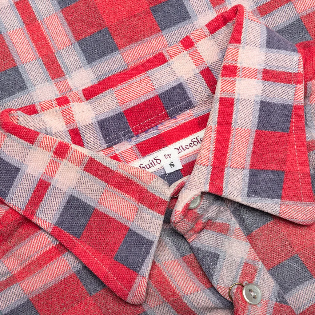 Flannel Shirt 7 Cuts Reflection Shirt - Assorted