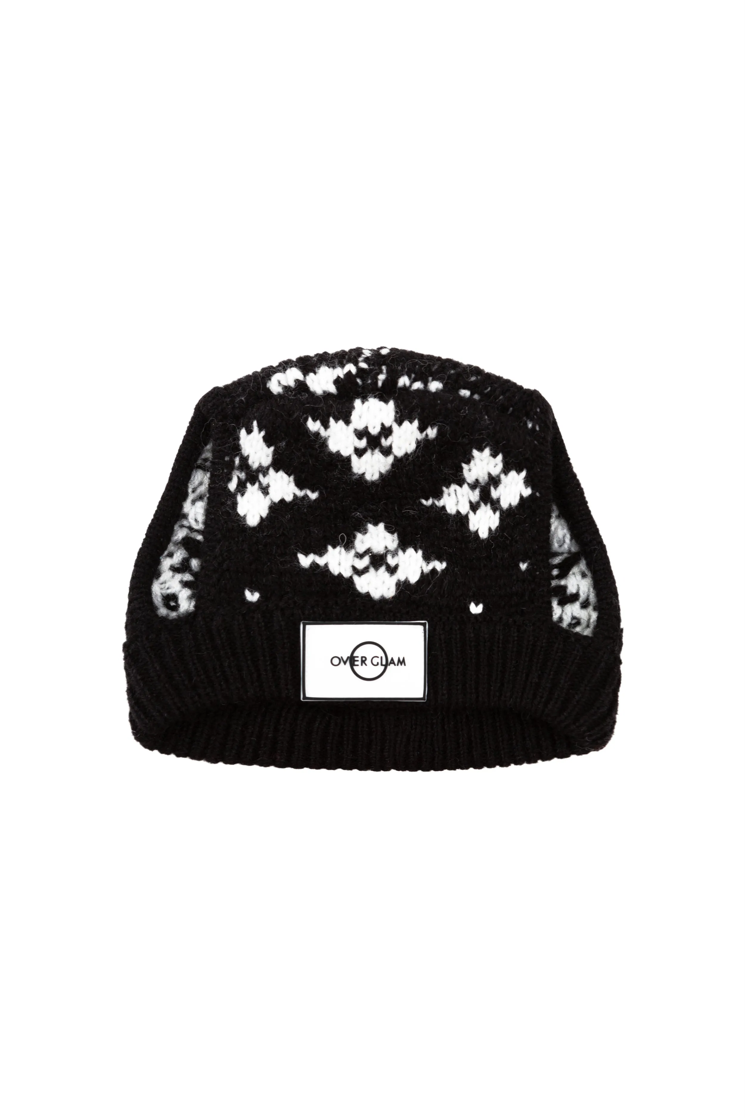 Floral Jacquard Woolen Hat