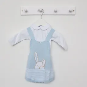 Foque Blue Bunny Romper