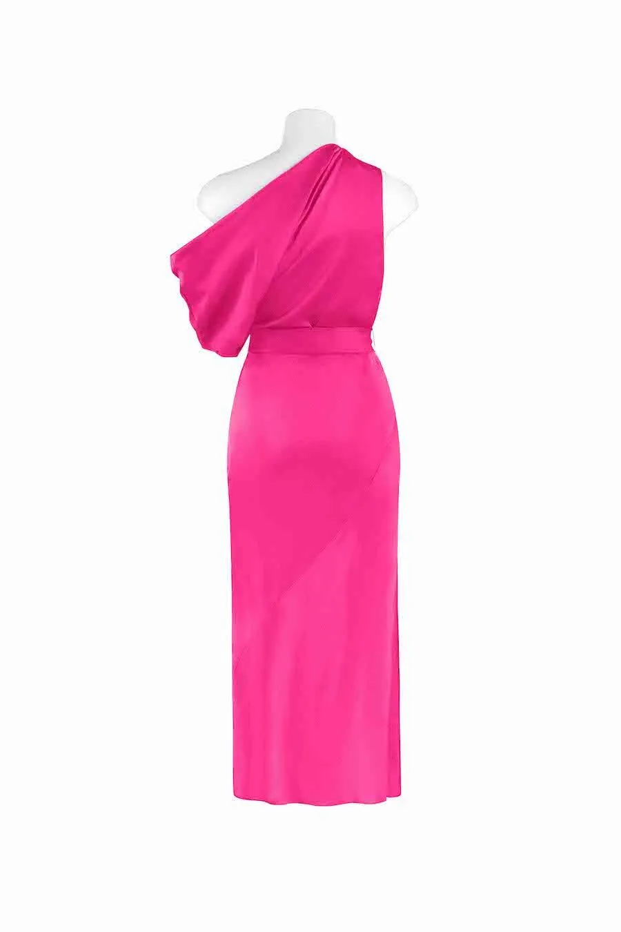 Gracelyn Midi Dress- Magenta