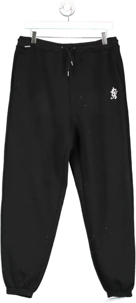 GYM KING Black Fundamental Fleece Jogger UK XL