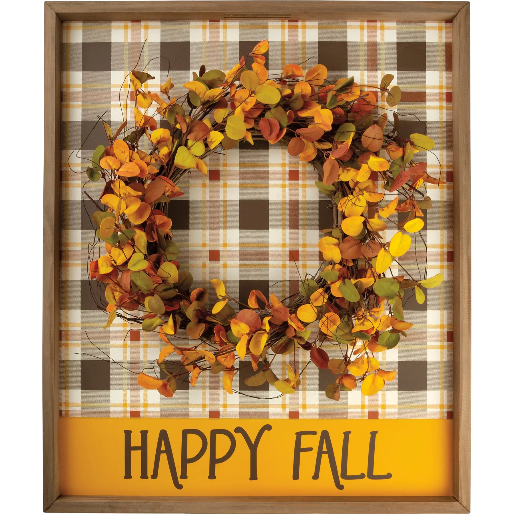 'Happy Fall' Shadow Box