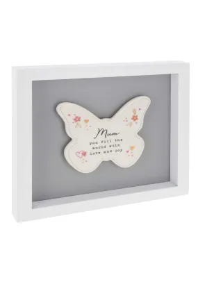 Heartfelt Art Butterfly Mum Large