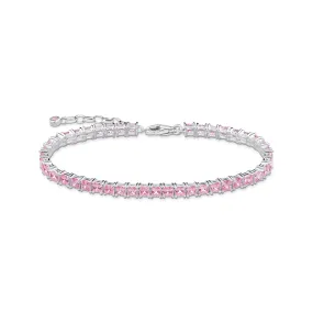 Heritage Pink Tennis Bracelet