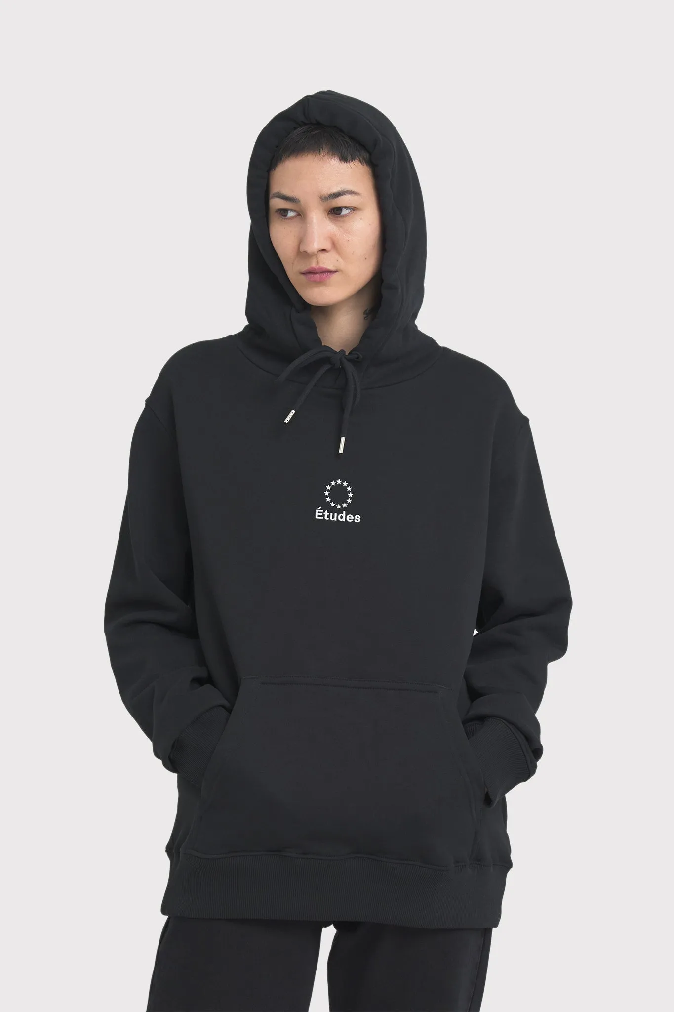 HOODIE LOGO BLACK