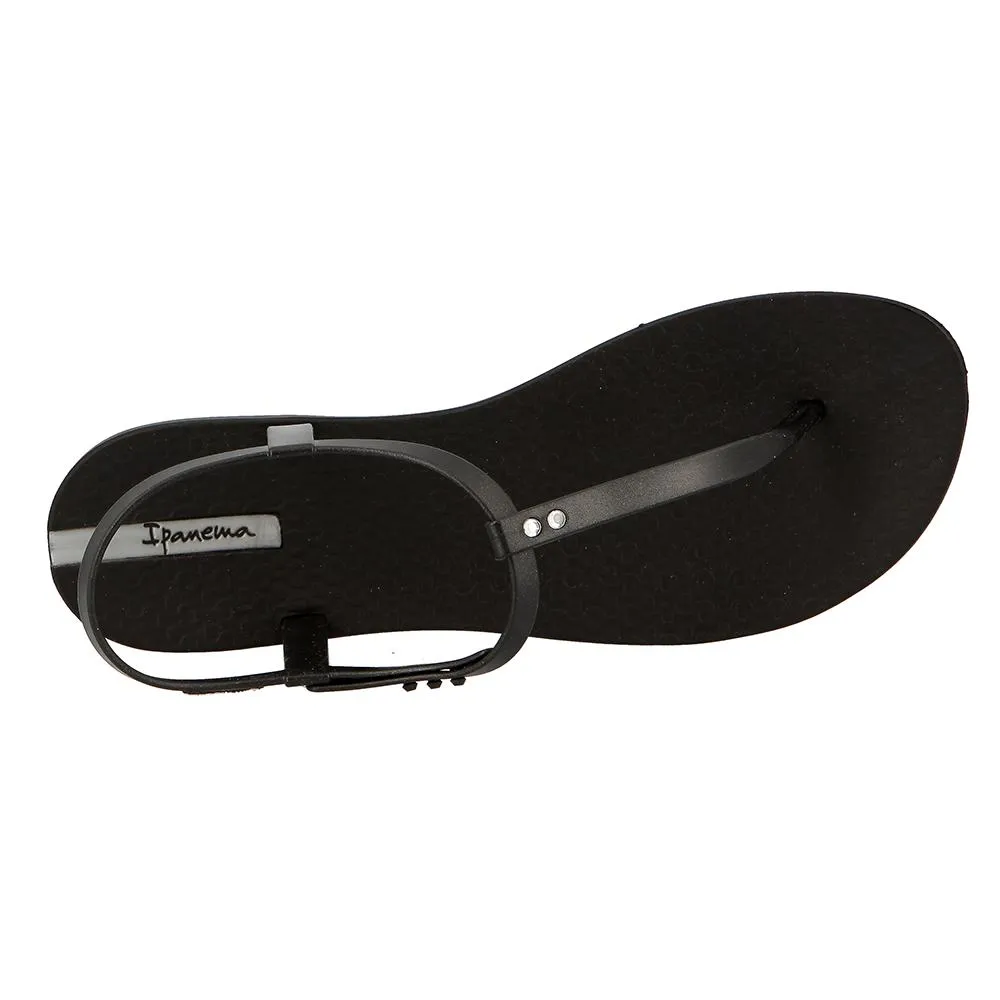 Ipanema Lux Flat Sandal - Black