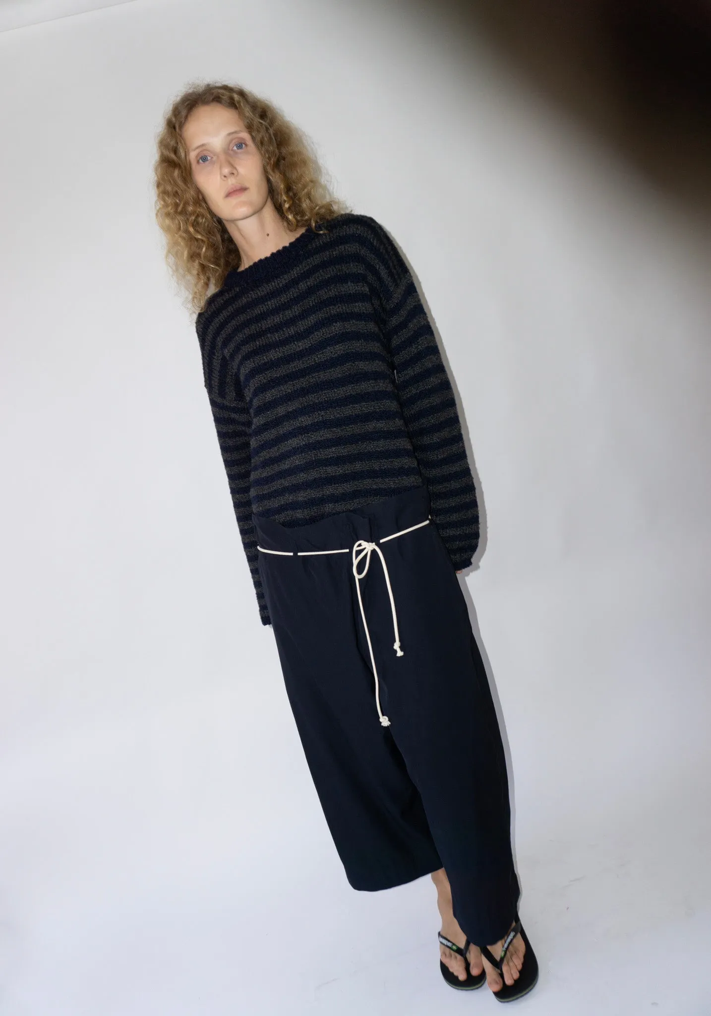 Jako Sweater in Navy Stripe