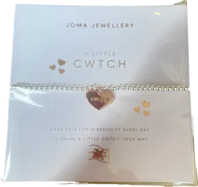 Joma Jeweller Silver A Little 'cwtch'  (cuddle/embrace) Welsh Bracelet One Size