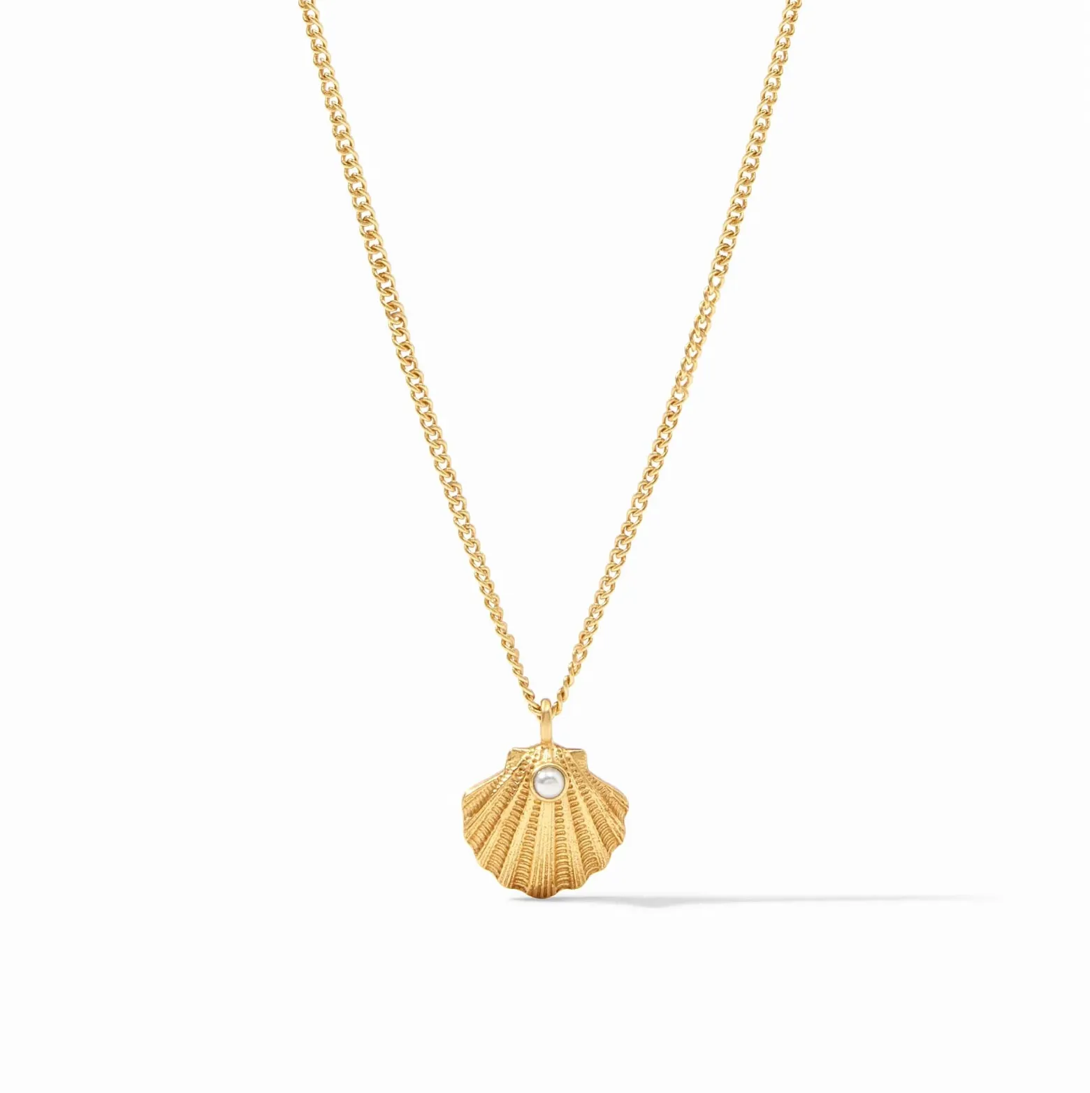 Julie Vos Sanibel Shell Delicate Necklace