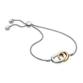 Kit Heath Bevel Cirque Link Gold Toggle Bracelet