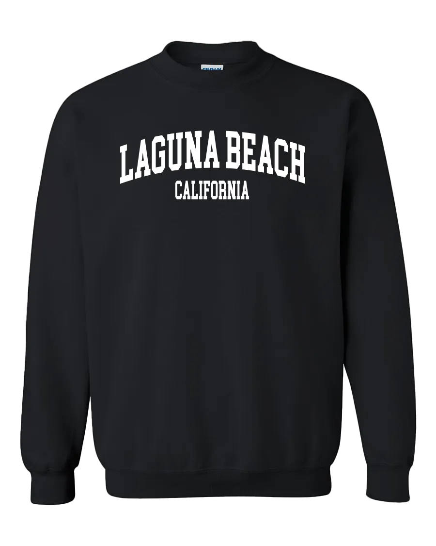 Laguna Arch Crewneck Sweatshirt - Black