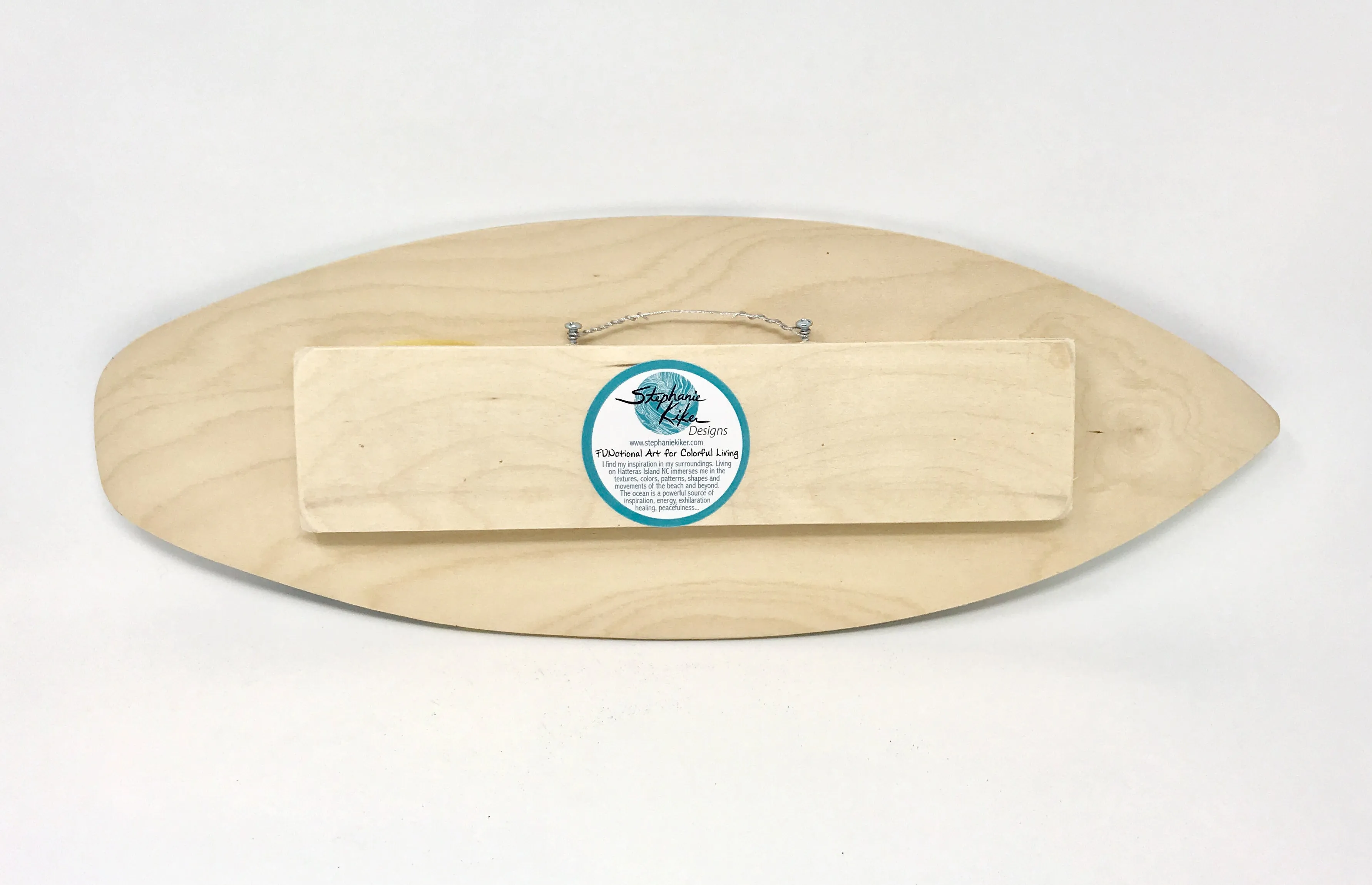 Loggerhead Turtle Surfboard Wall Art