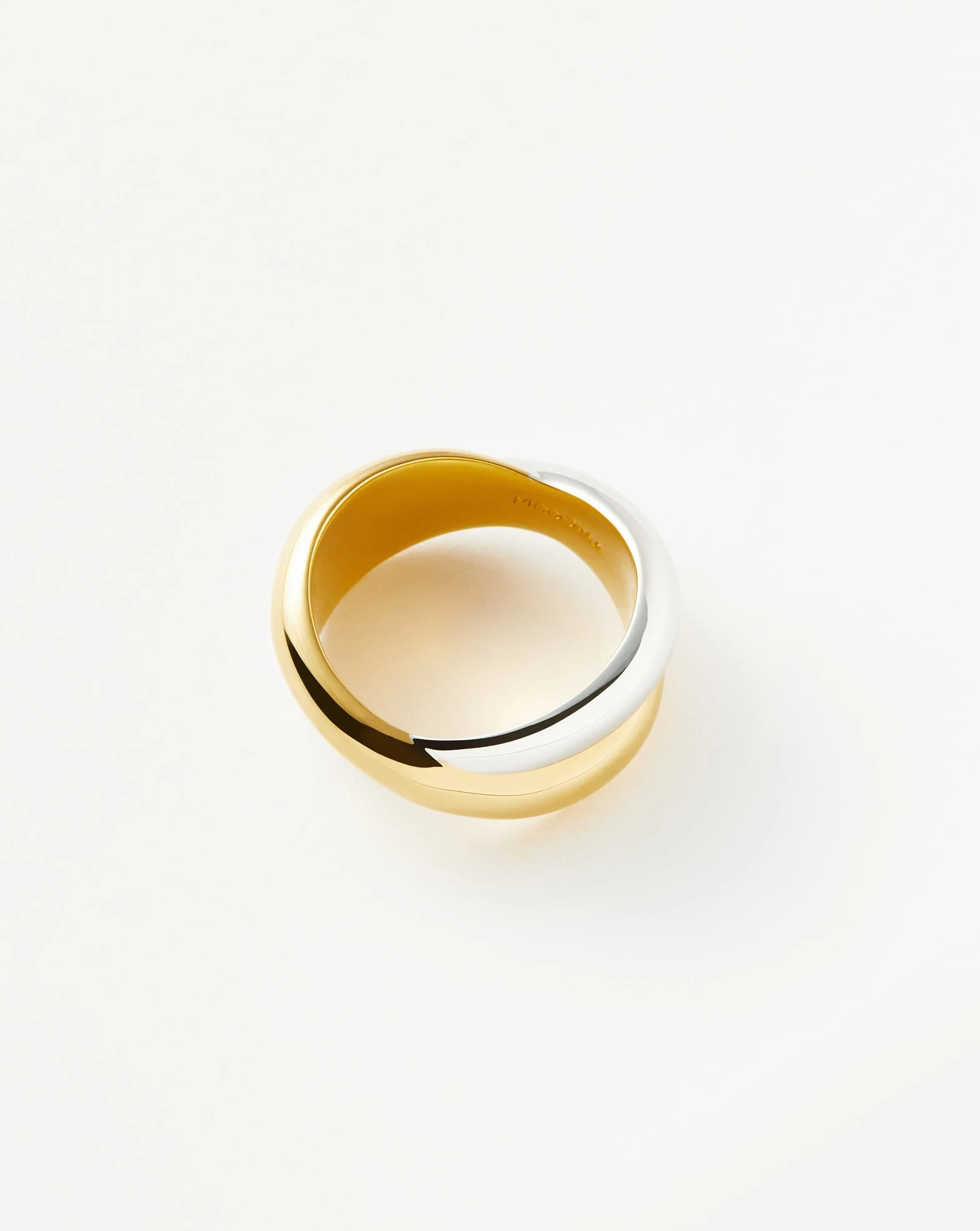 Lucy Williams Chunky Entwine Ring  | Mixed Metal